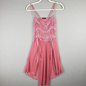 Avidlove Size S‎ Lace Bodice Slip Dress Pink Lingerie Sabrina Carpenter Coquette